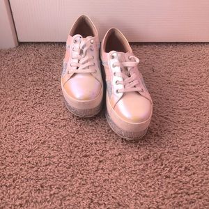 Call it spring platform sneakers